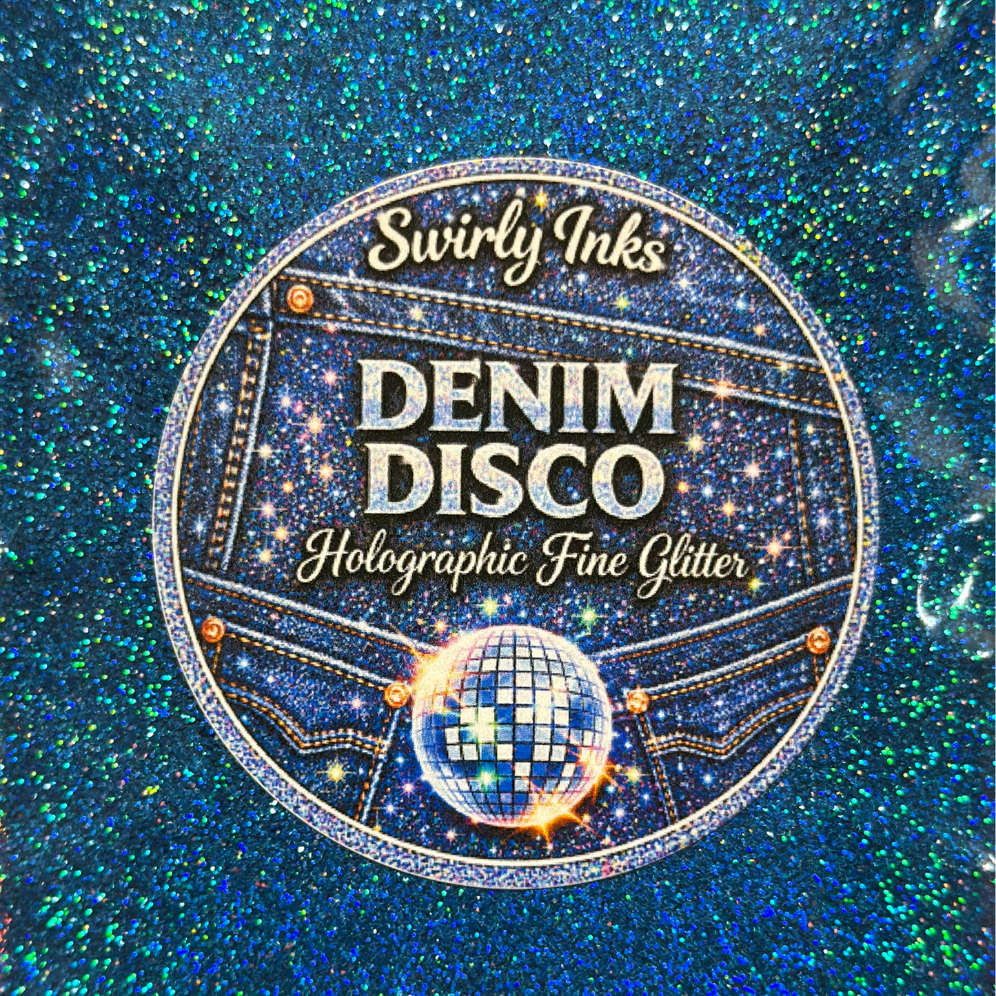 Denim Disco Fine Glitter 1oz