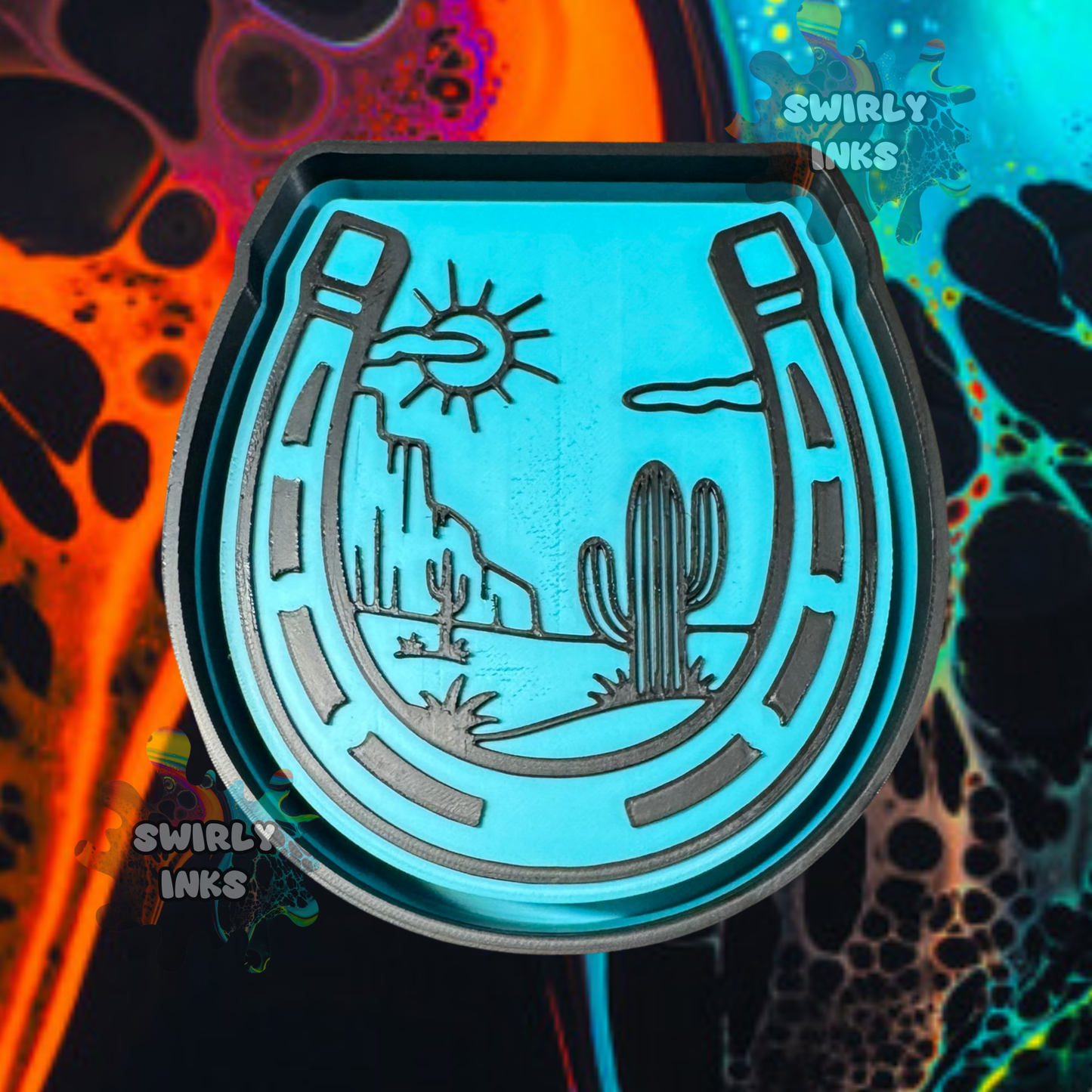 Desert Horseshoe Freshie Mold