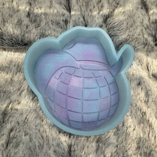 Disco Ball with Cowboy Hat Freshie Mold
