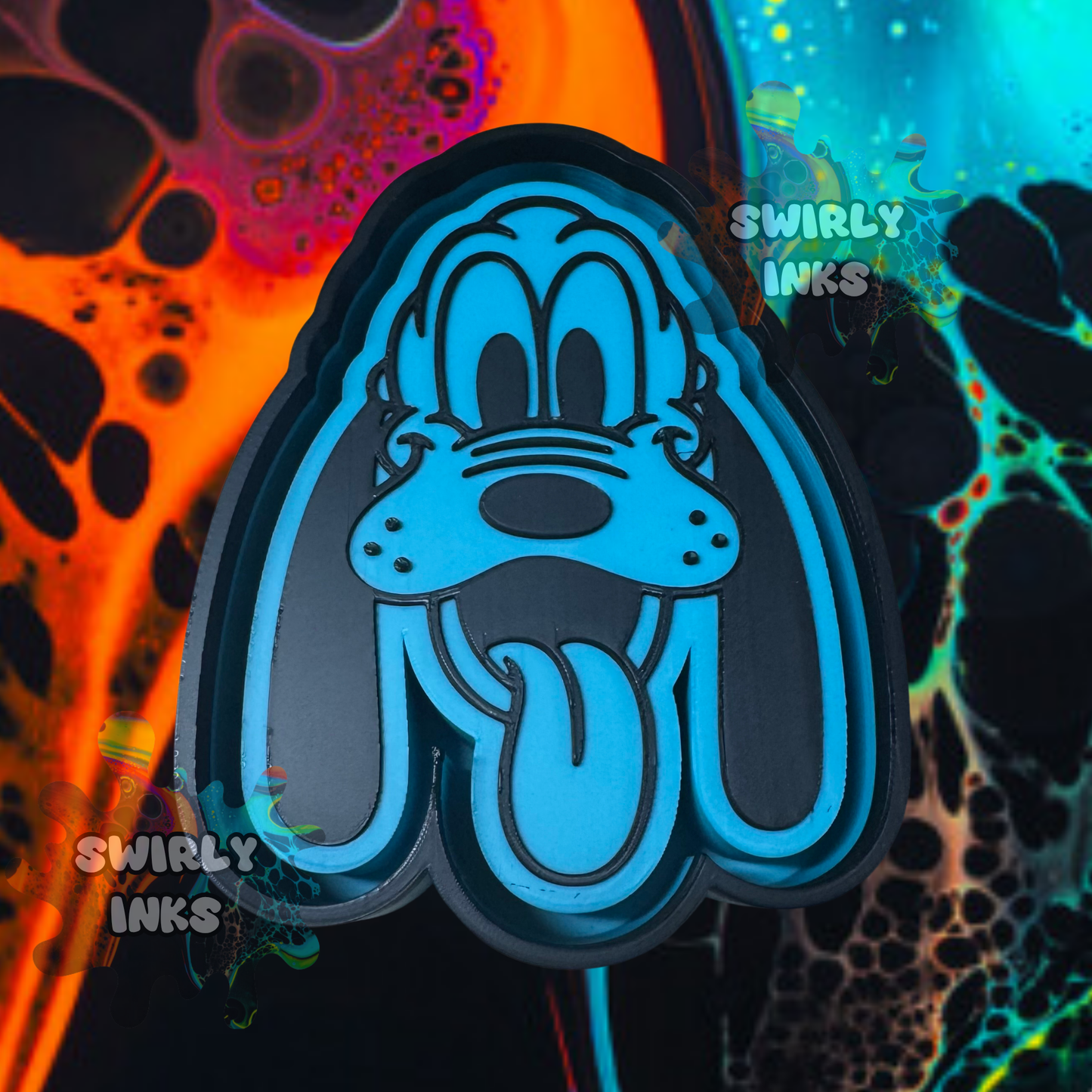 Dog with Tongue Sticking Out Freshie Mold