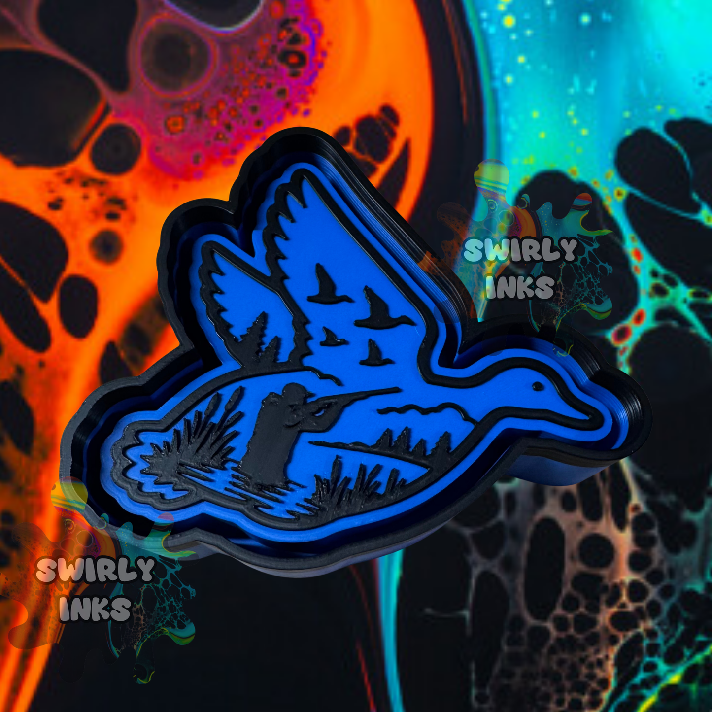 Duck Hunter Freshie Mold