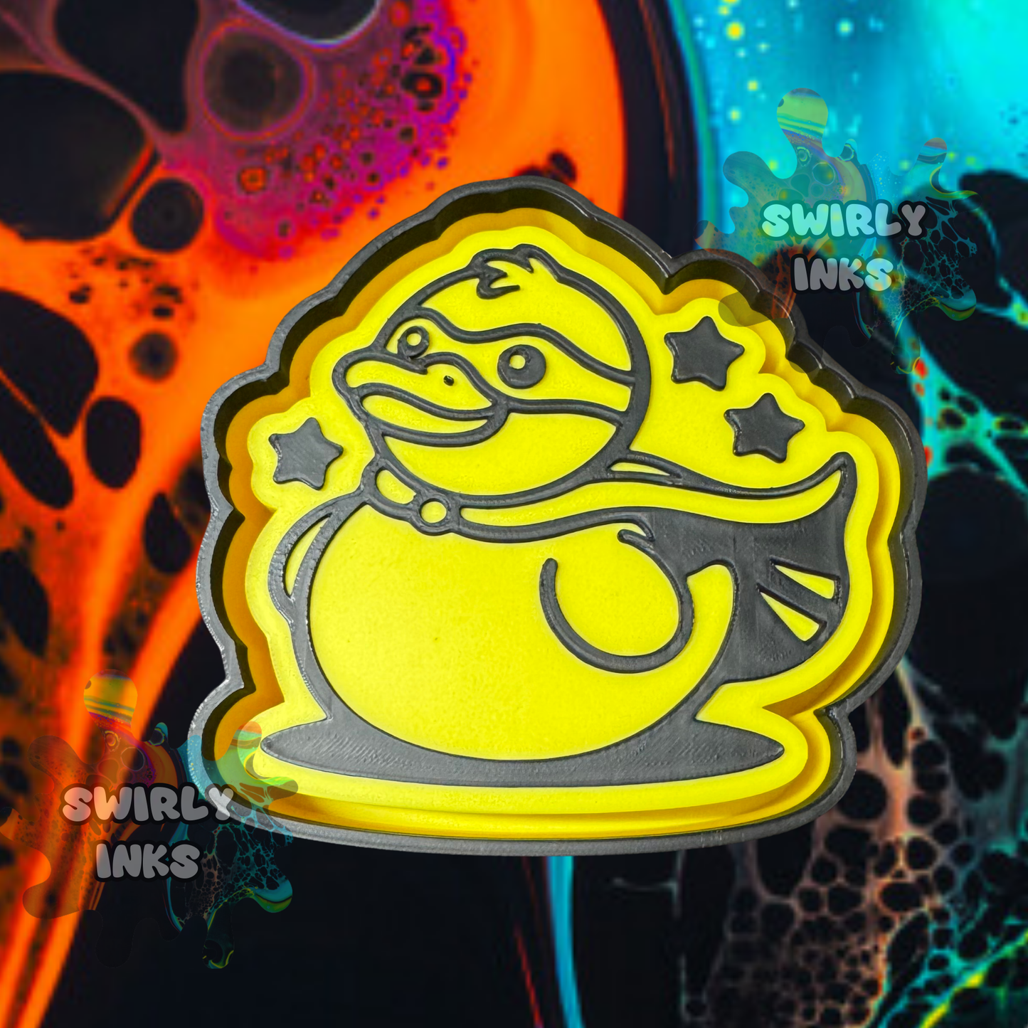 Duck Super Hero Freshie Mold