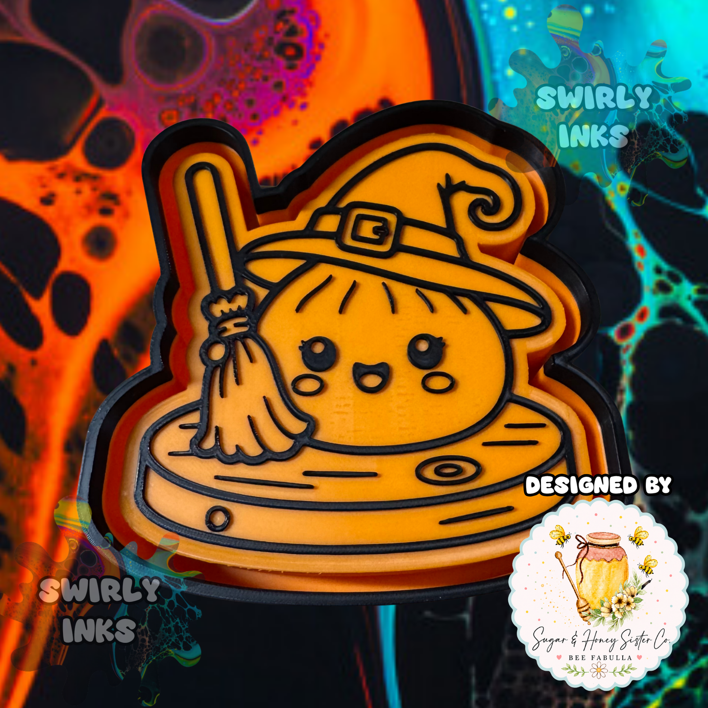 Dumpling Witch Freshie Mold