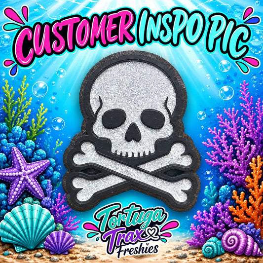 Skull & Bones Freshie Mold