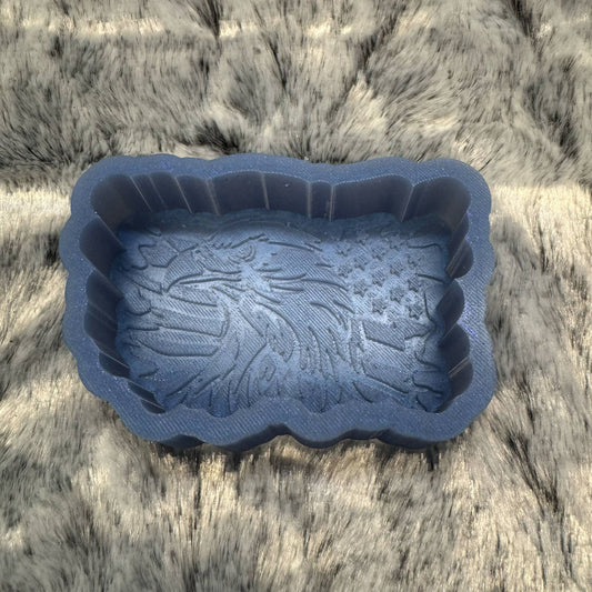 Eagle Head Flag Freshie Mold