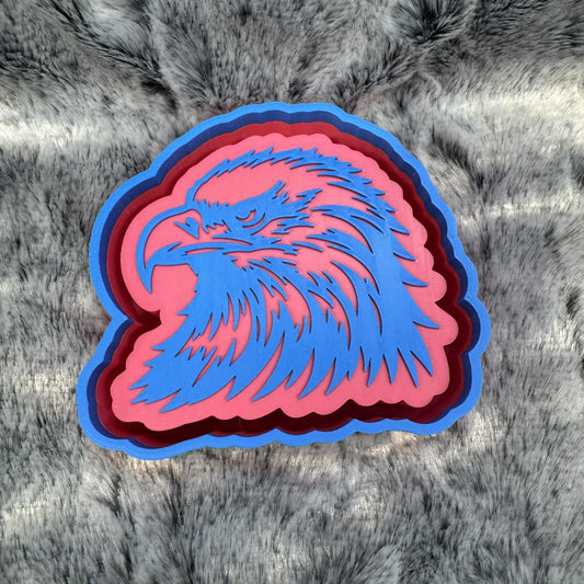 Eagle Head Freshie Mold