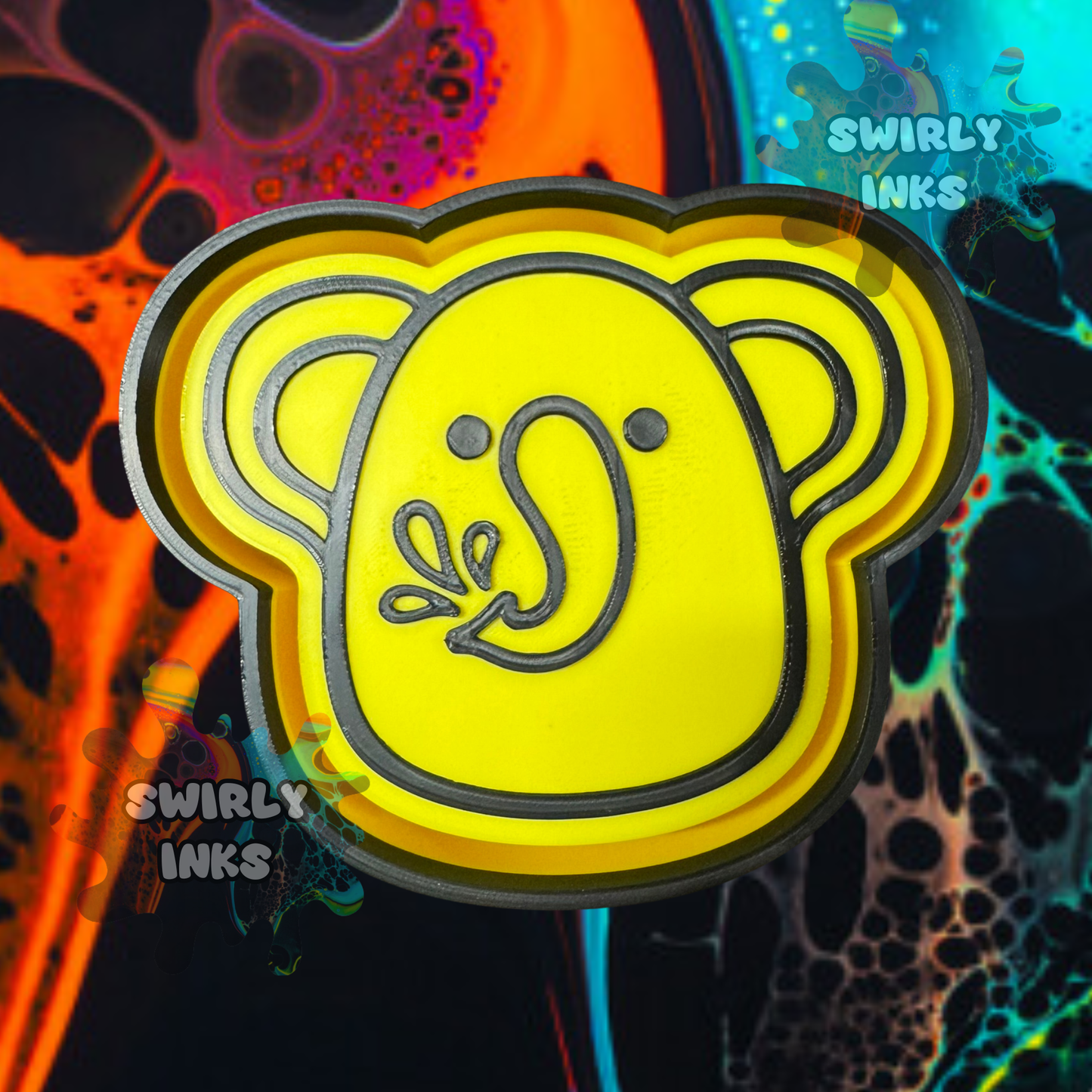 Elephant Squishie Freshie Mold