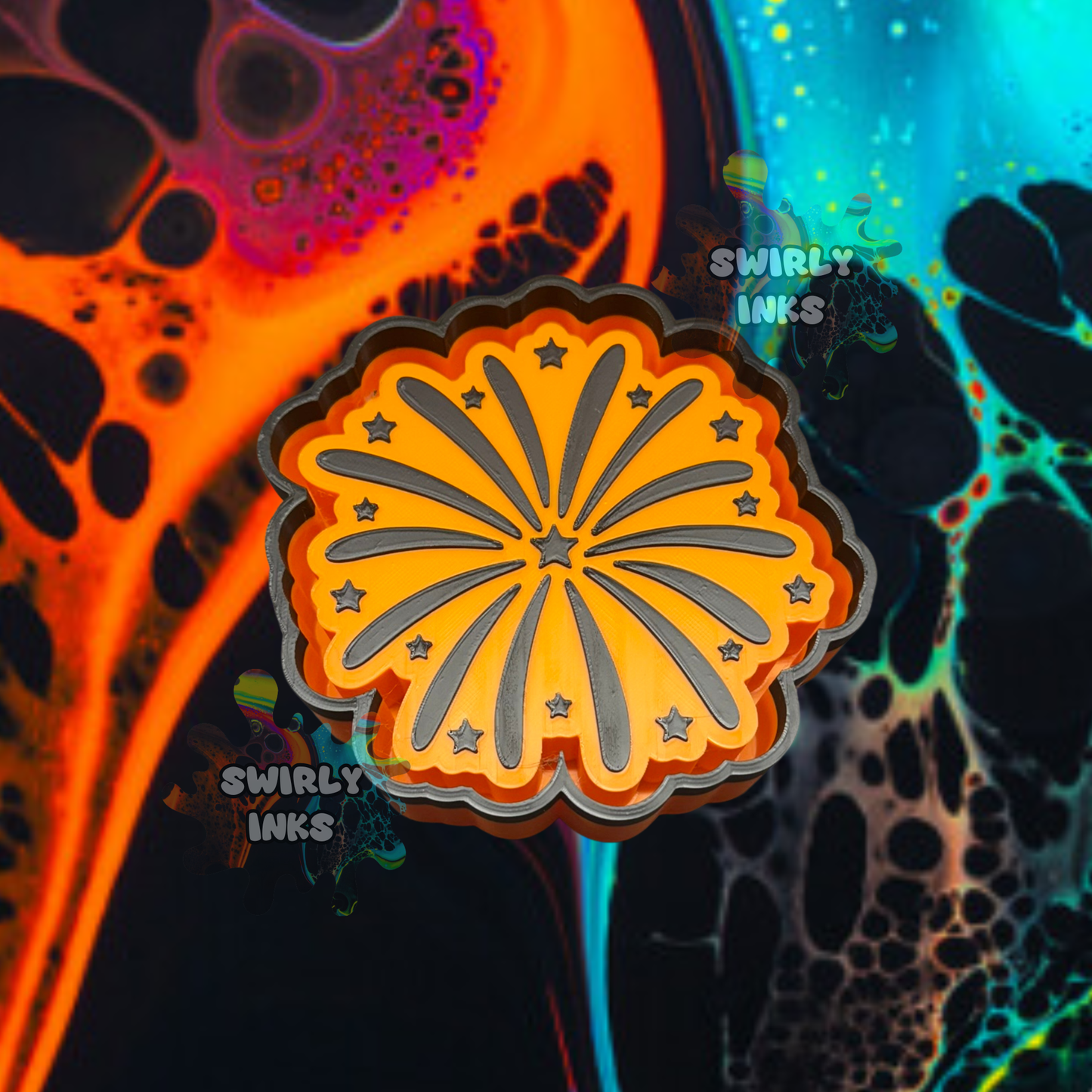 Fireworks Freshie Mold