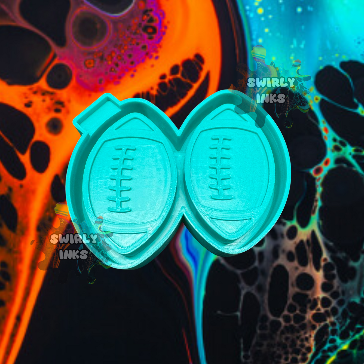 Football Vents Freshie Mold