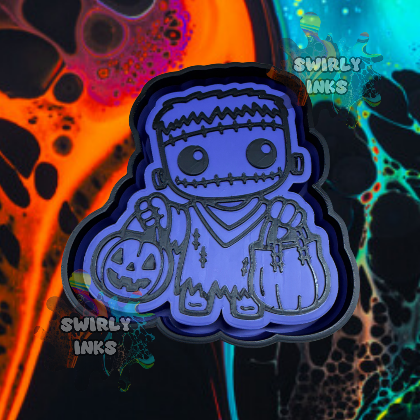 Frankenstein Trick or Treater Freshie Mold