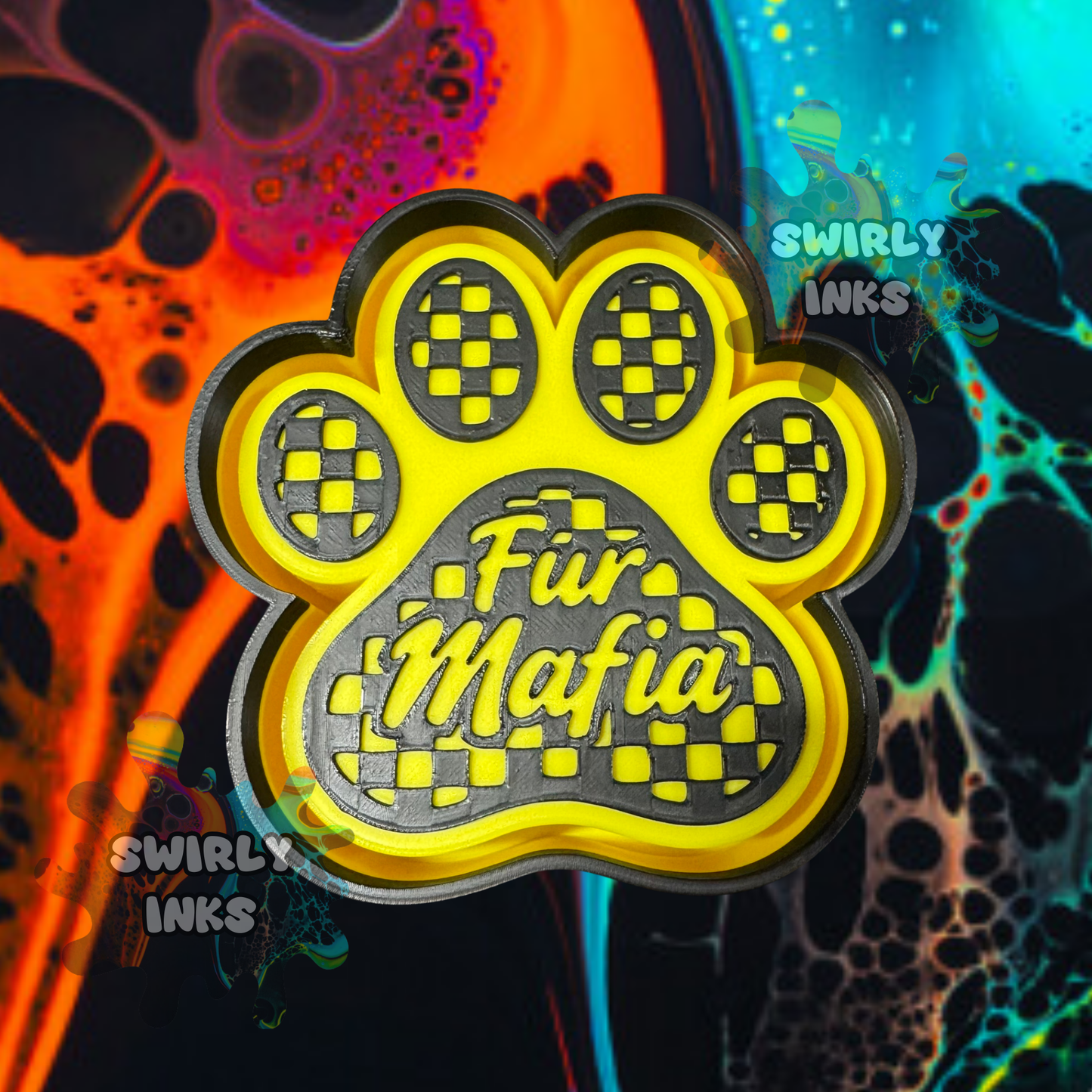 Fur Mafia Freshie Mold