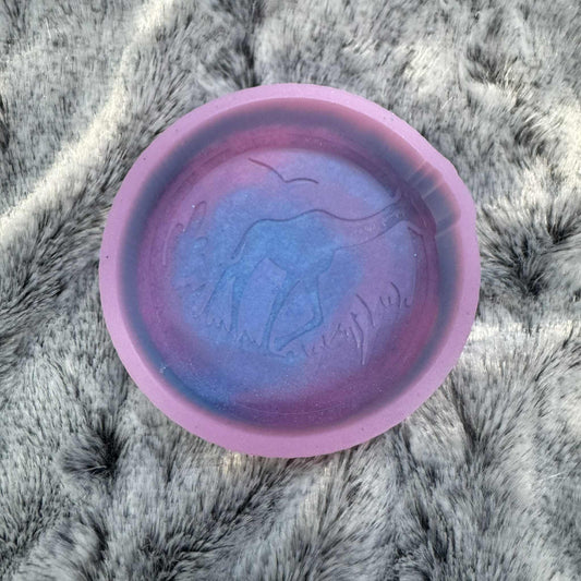 Giraffe Round Freshie Mold