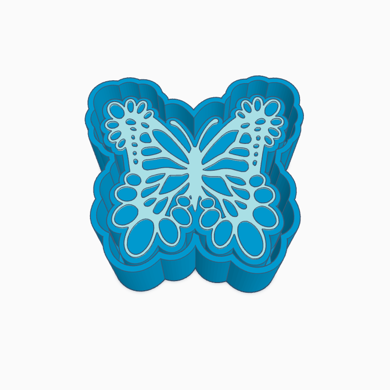 Gem Butterfly Freshie Mold