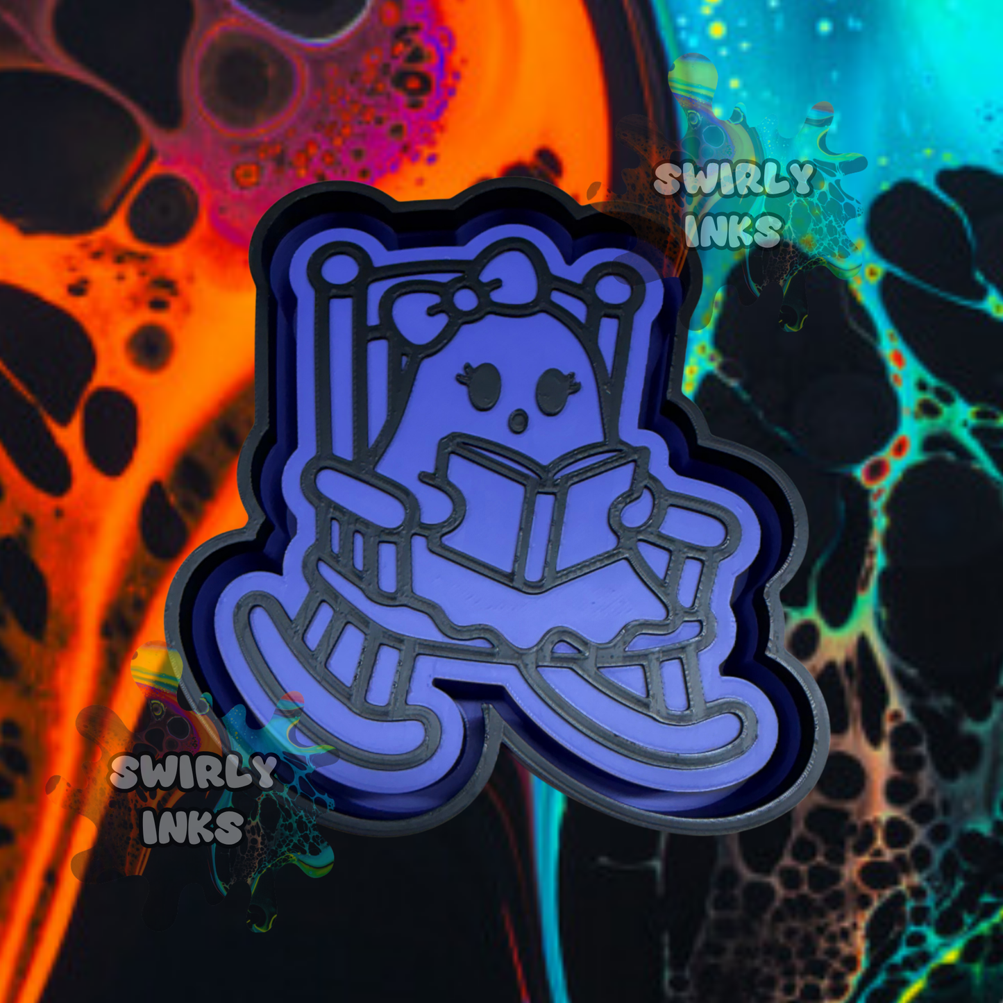 Ghost Rocking Chair Freshie Mold