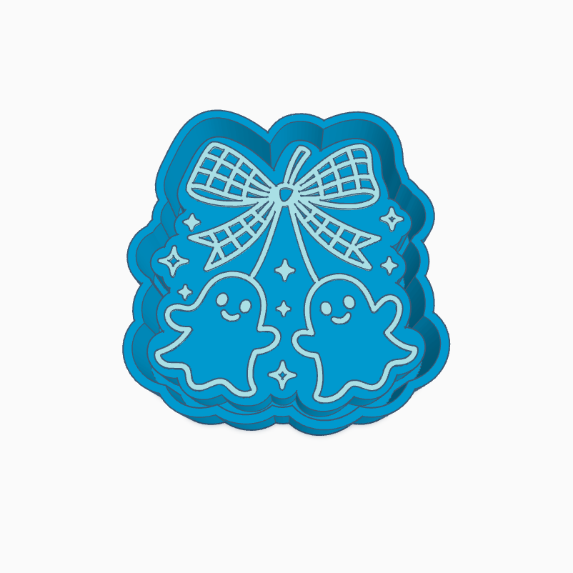 Ghost Bow Freshie Mold