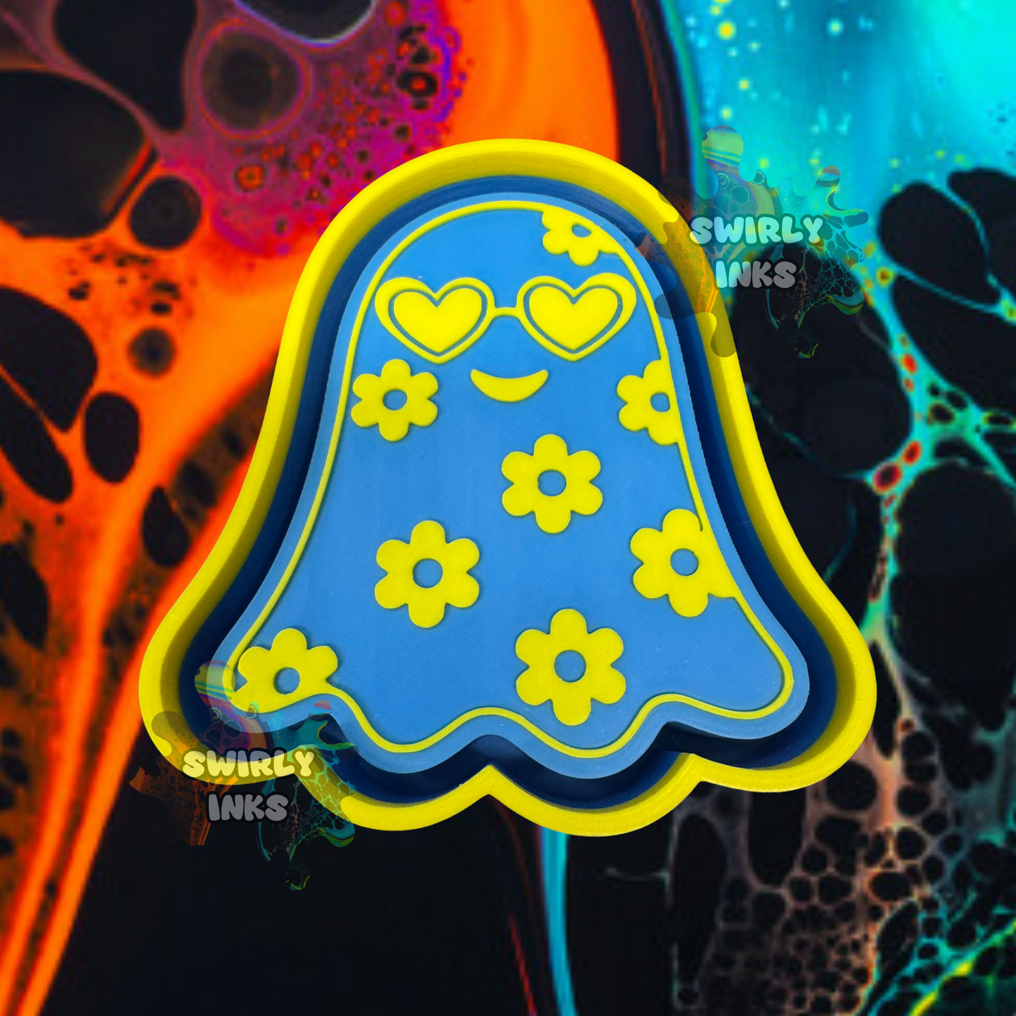 Ghost Flowers Sunglasses Freshie Mold