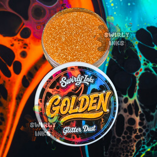 Golden Glitter Dust 1oz