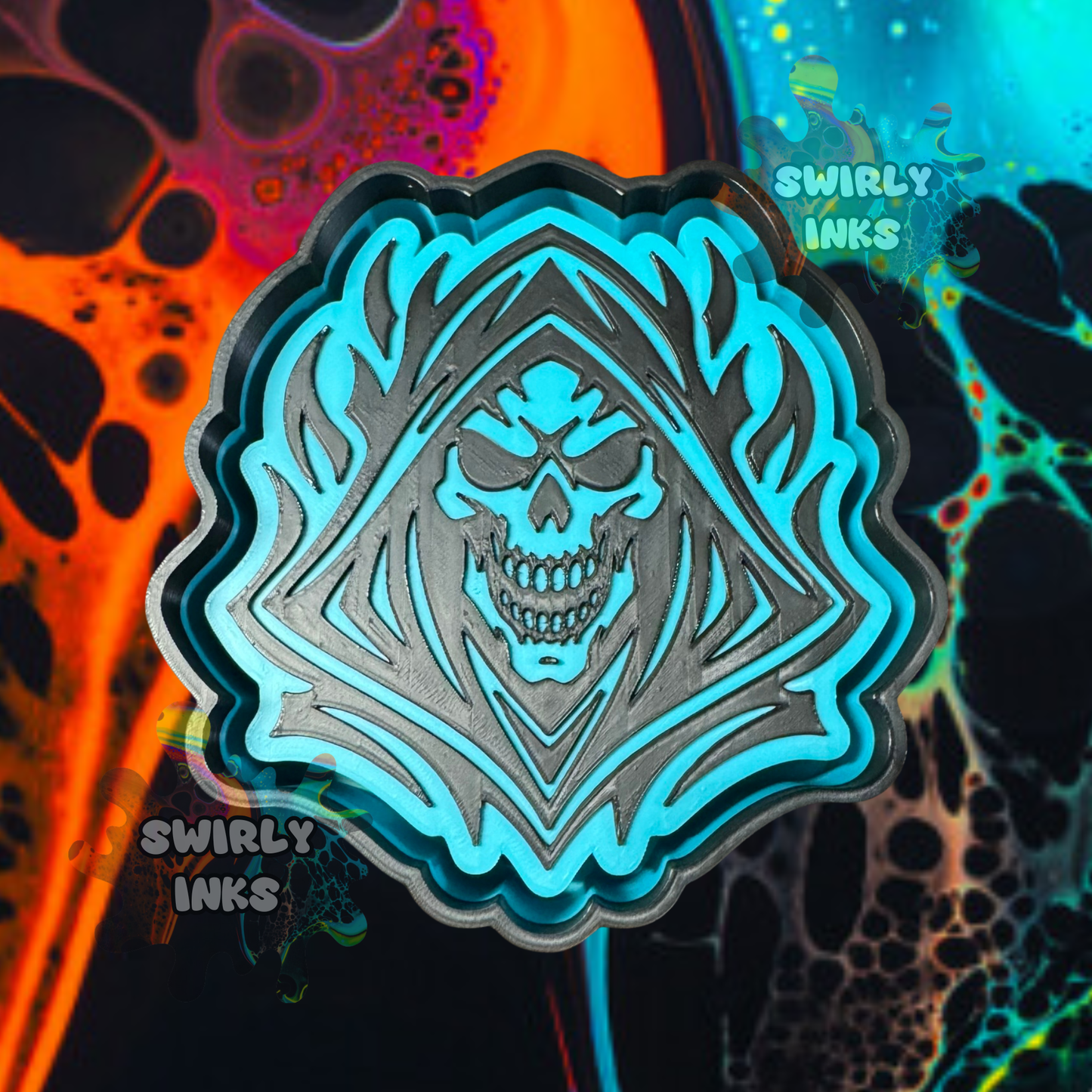 Grim Reaper Freshie Mold