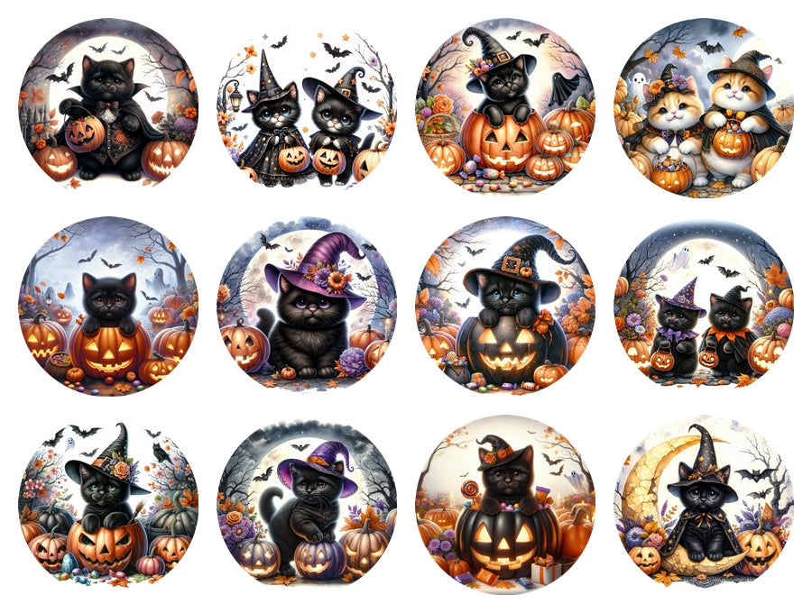 3" Card stock Options for 4" Round Indented Freshie Mold