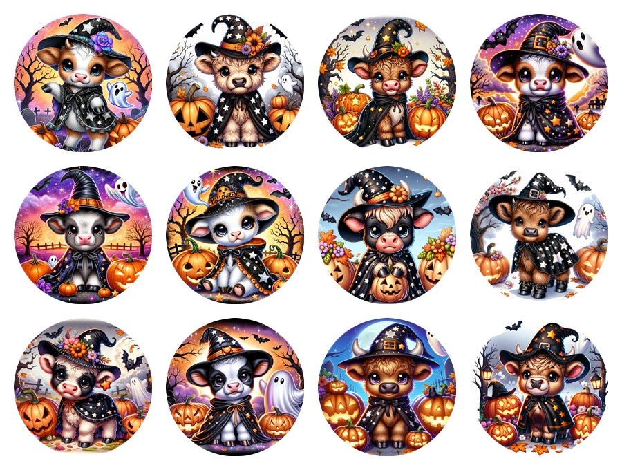 3" Card stock Options for 4" Round Indented Freshie Mold
