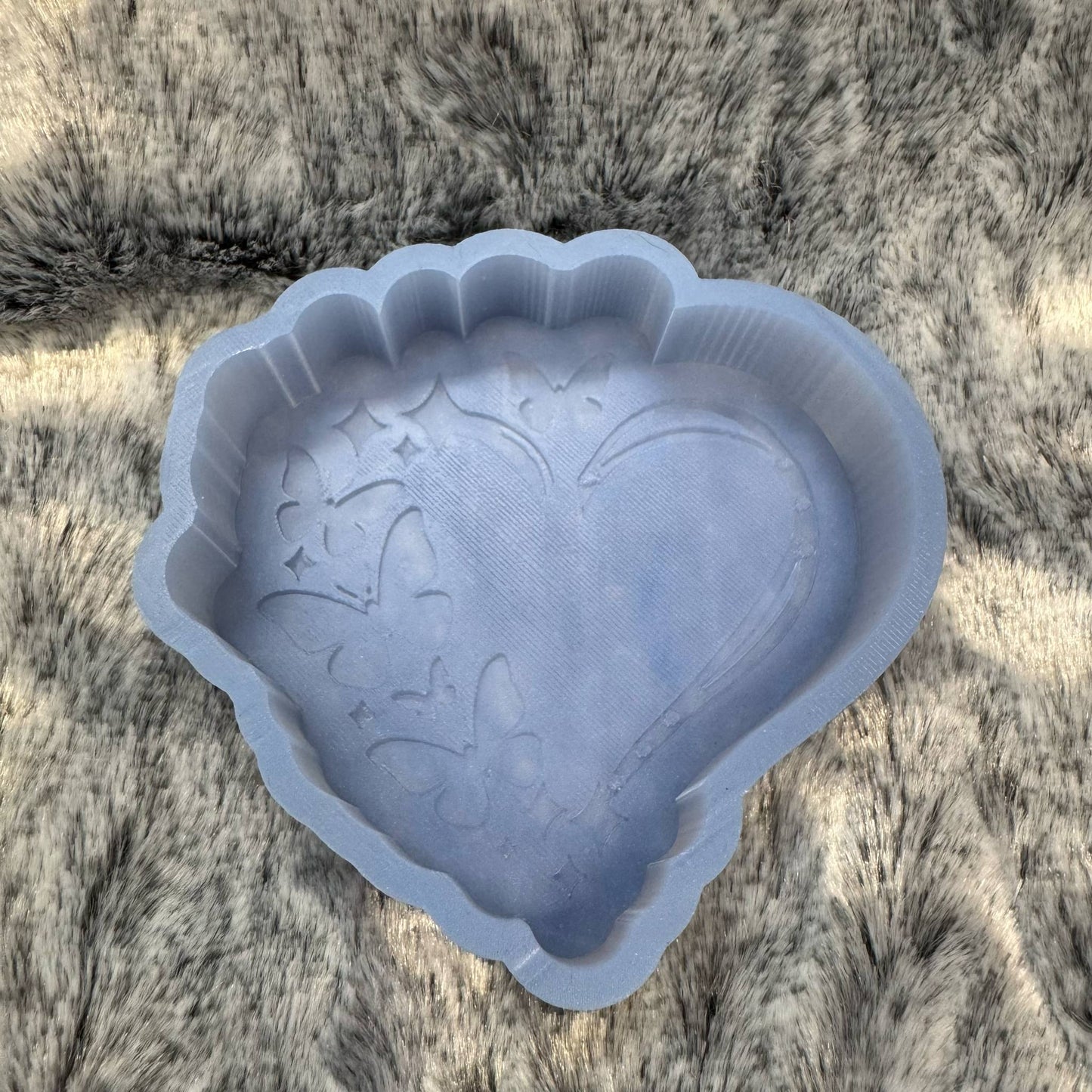 Heart Butterfly Freshie Mold