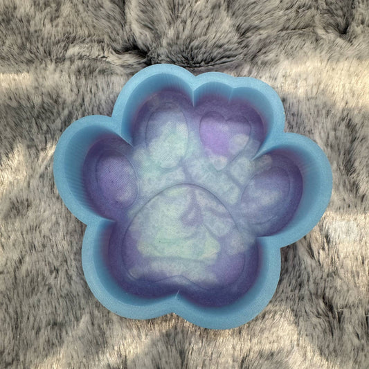 Heart Dog Paw Freshie Mold