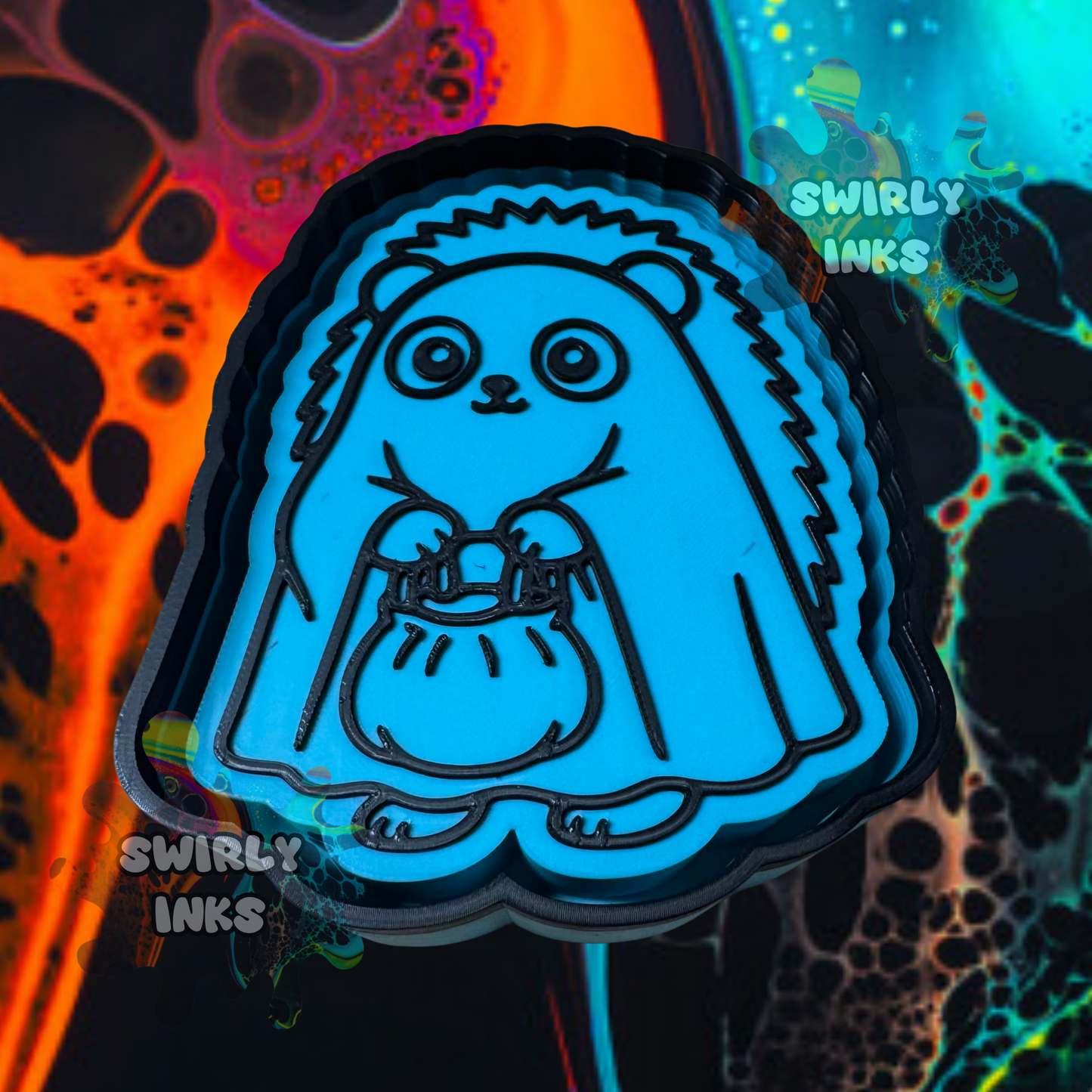 Hedgehog Ghost Freshie Mold