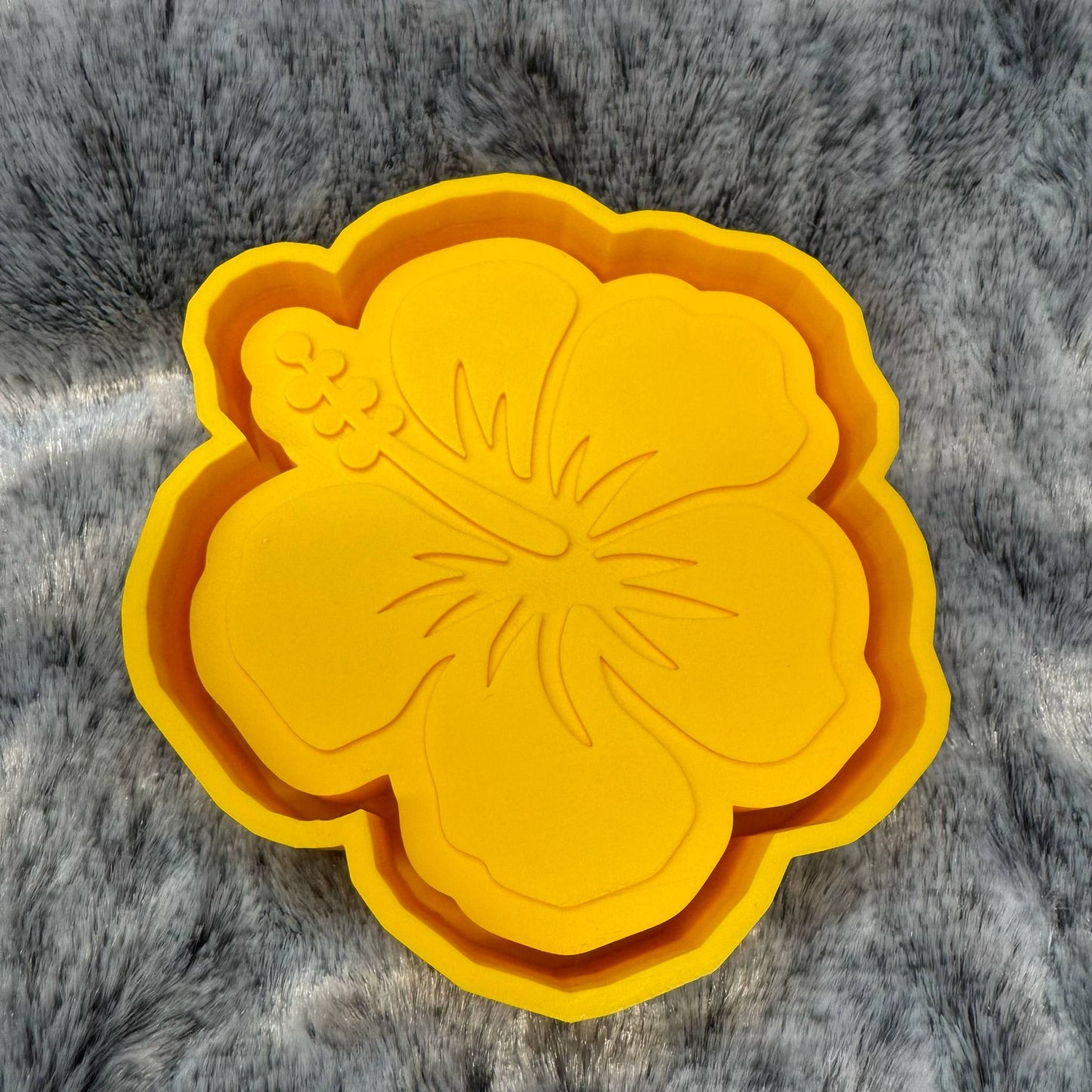 Hibiscus Flower Freshie Mold