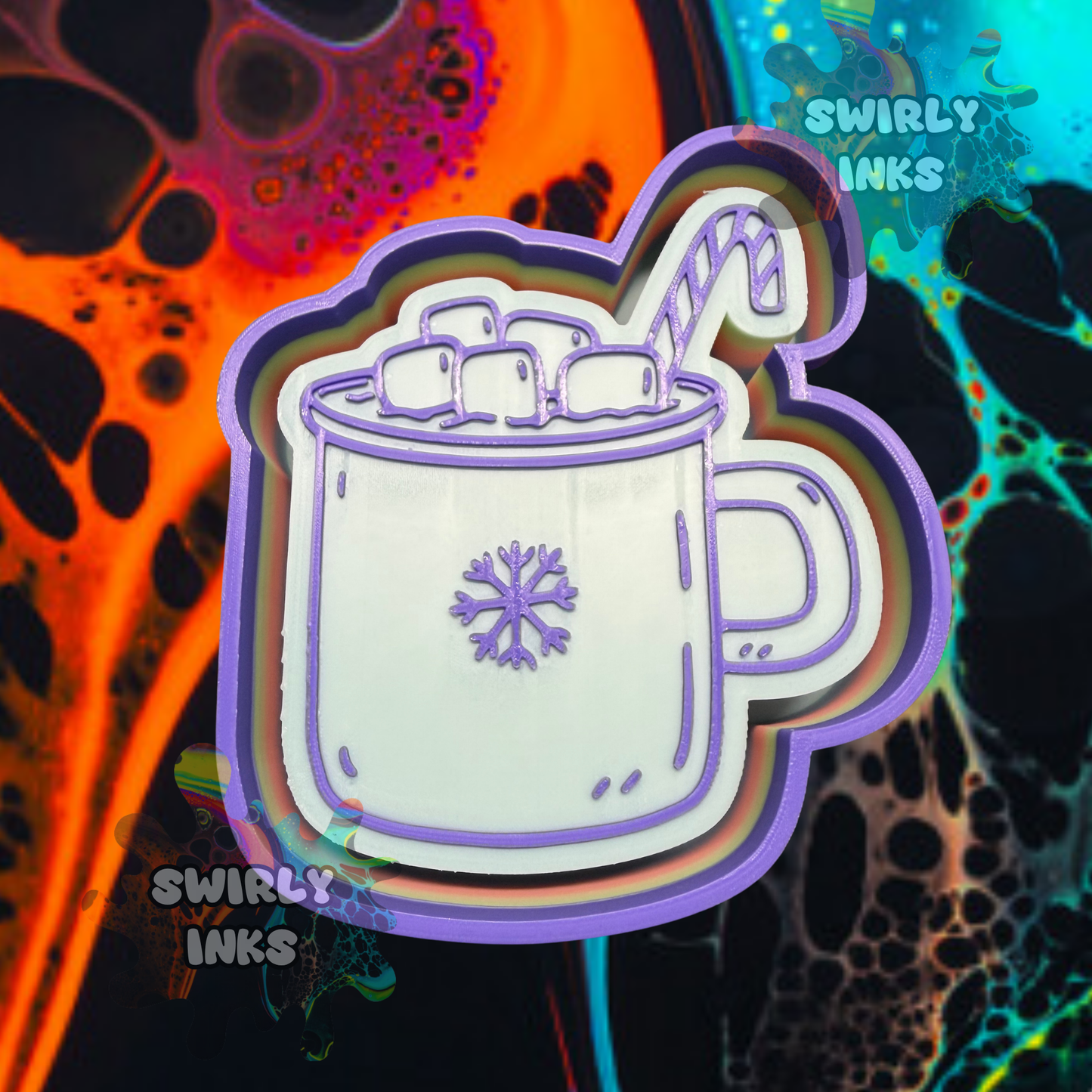 Hot Cocoa Mug Freshie Mold