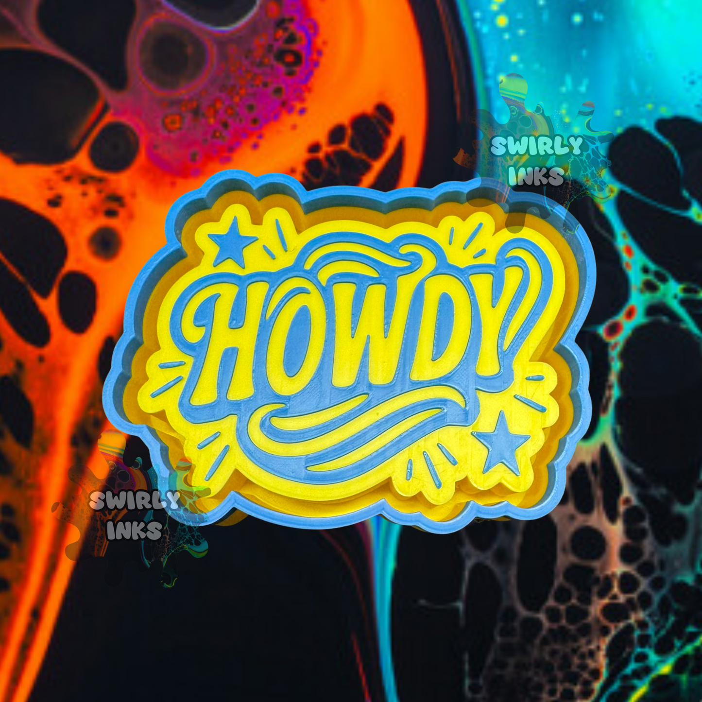 Howdy Freshie Mold