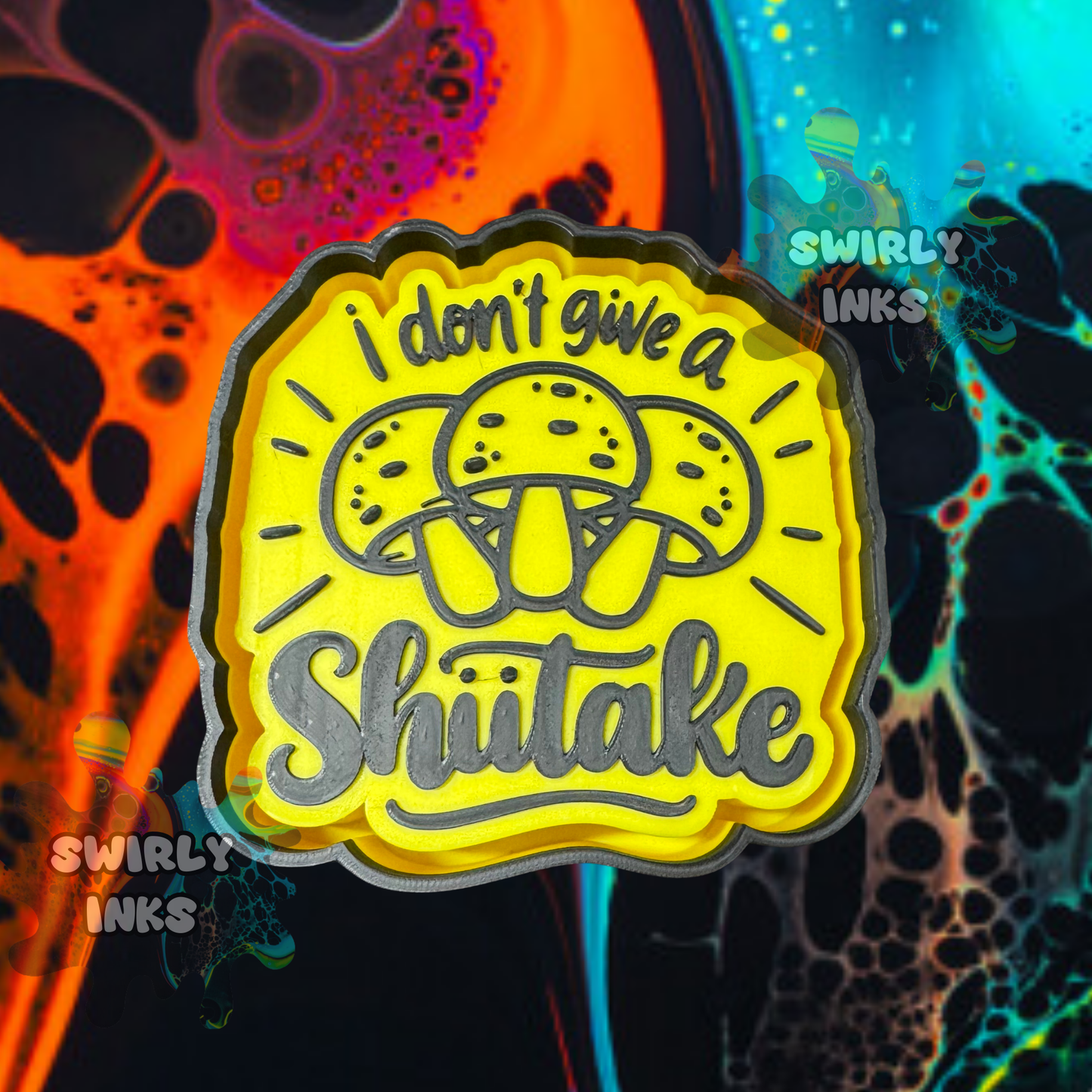 I Don't Give A Shiitake Freshie Mold