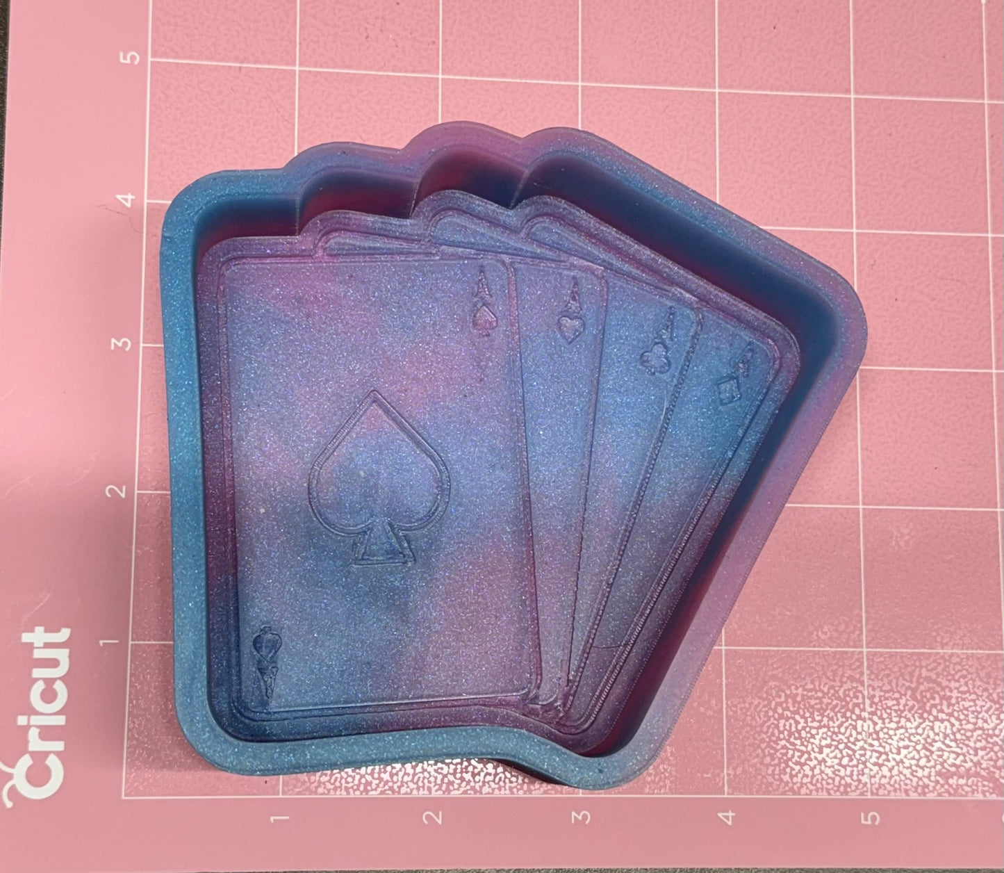 Aces Cards De-Stash Freshie Mold