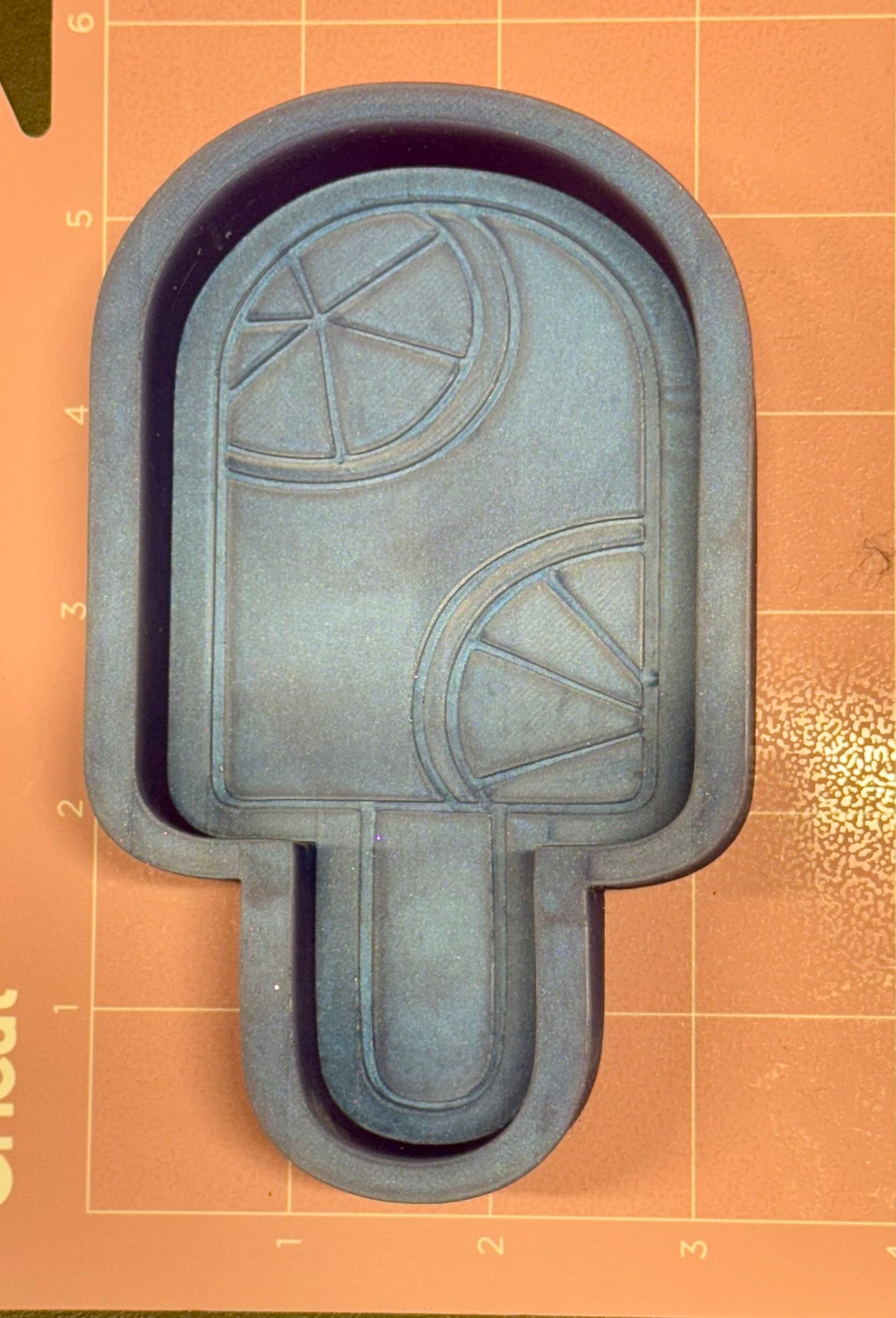 Orange Slices Popsicle De-Stash Freshie Mold