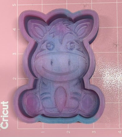 Zebra De-Stash Freshie Mold