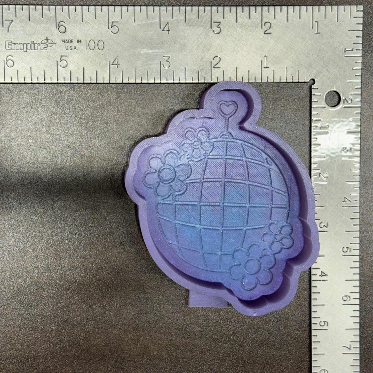 Disco Ball with Flowers De-Stash Freshie Mold