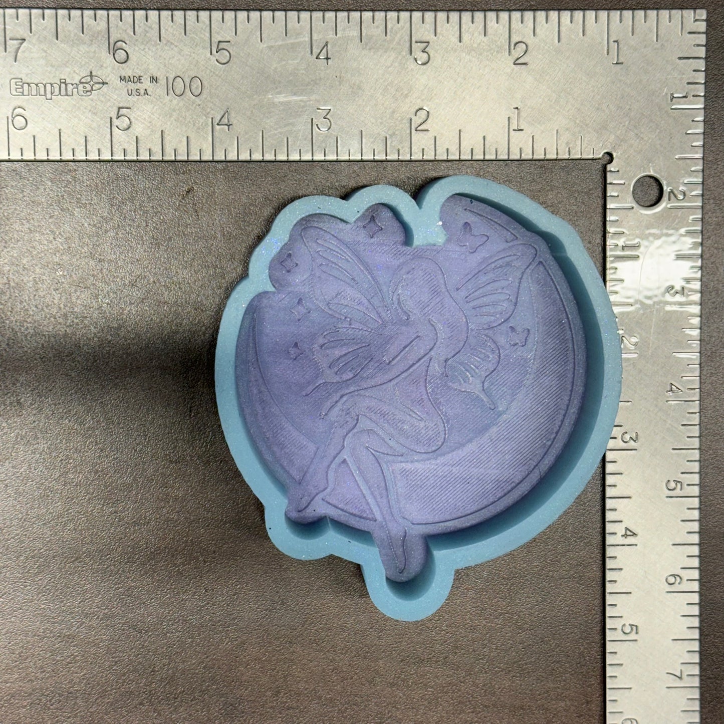 Butterfly Fairy on Moon De-Stash Freshie Mold
