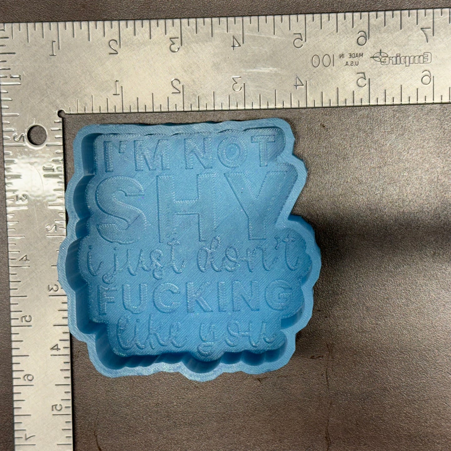 I'm Not Shy I Just Don't Fucking Like You De-Stash Freshie Mold