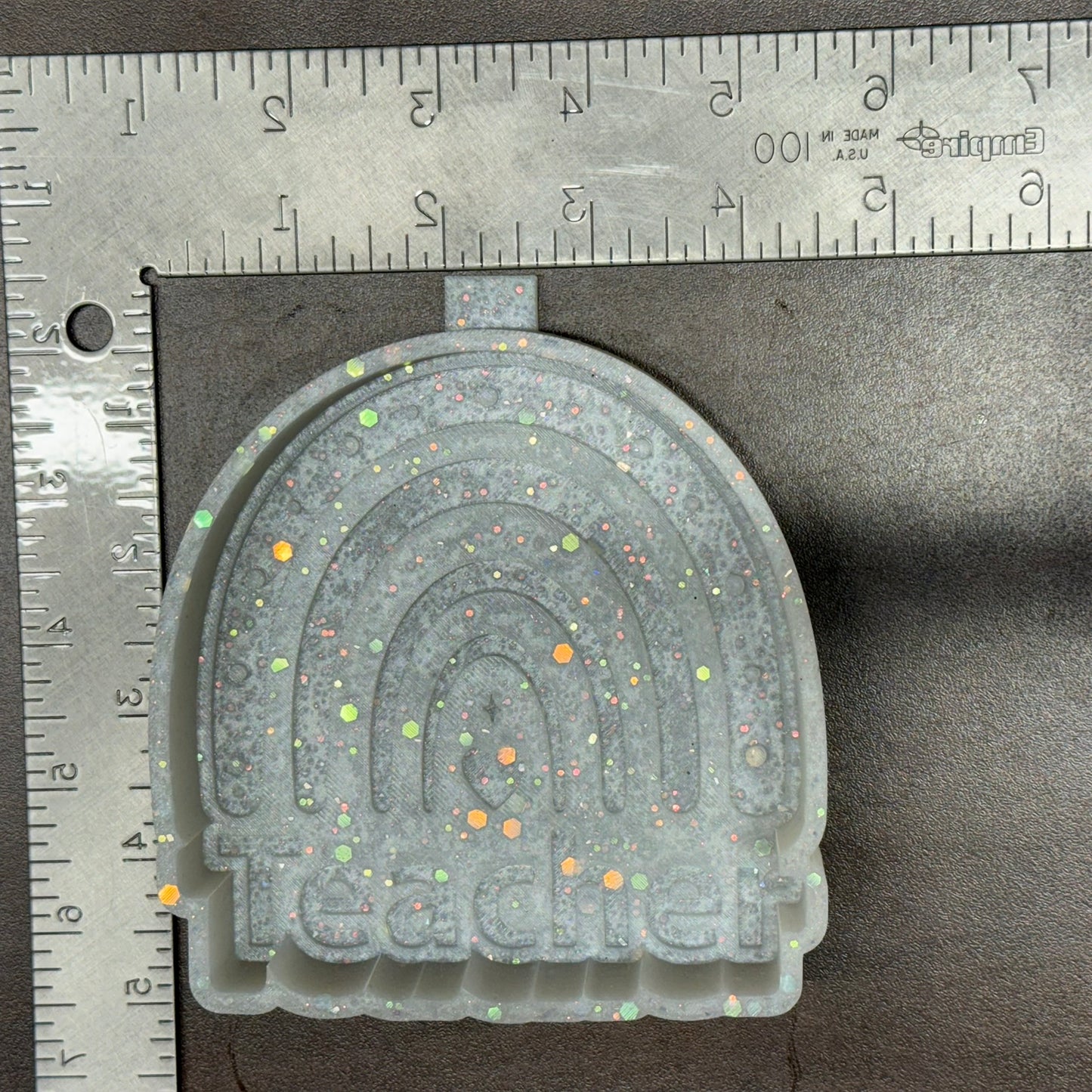 Teacher Rainbow De-Stash Freshie Mold