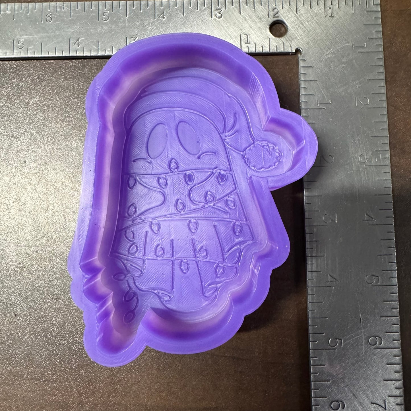 Ghost with Christmas Lights De-Stash (B Grade) Freshie Mold