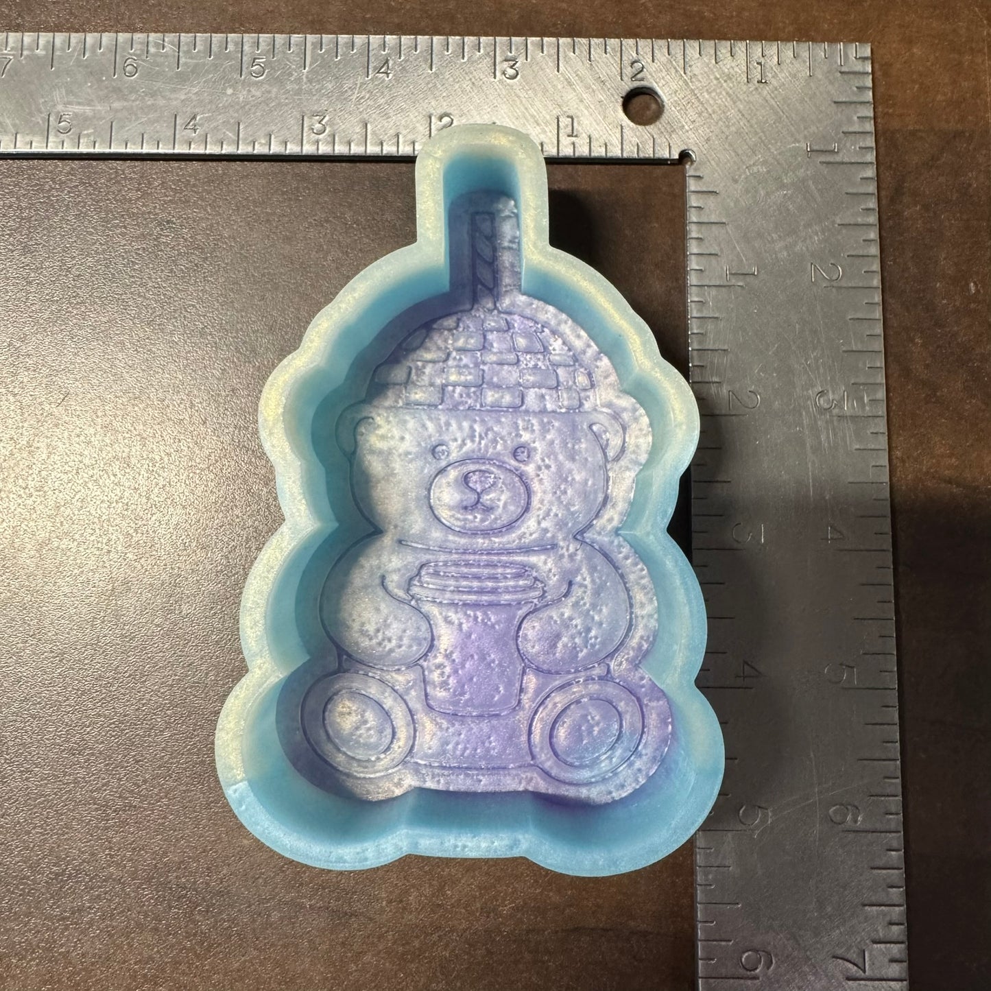 Teddy Bear Cup De-Stash Freshie Mold