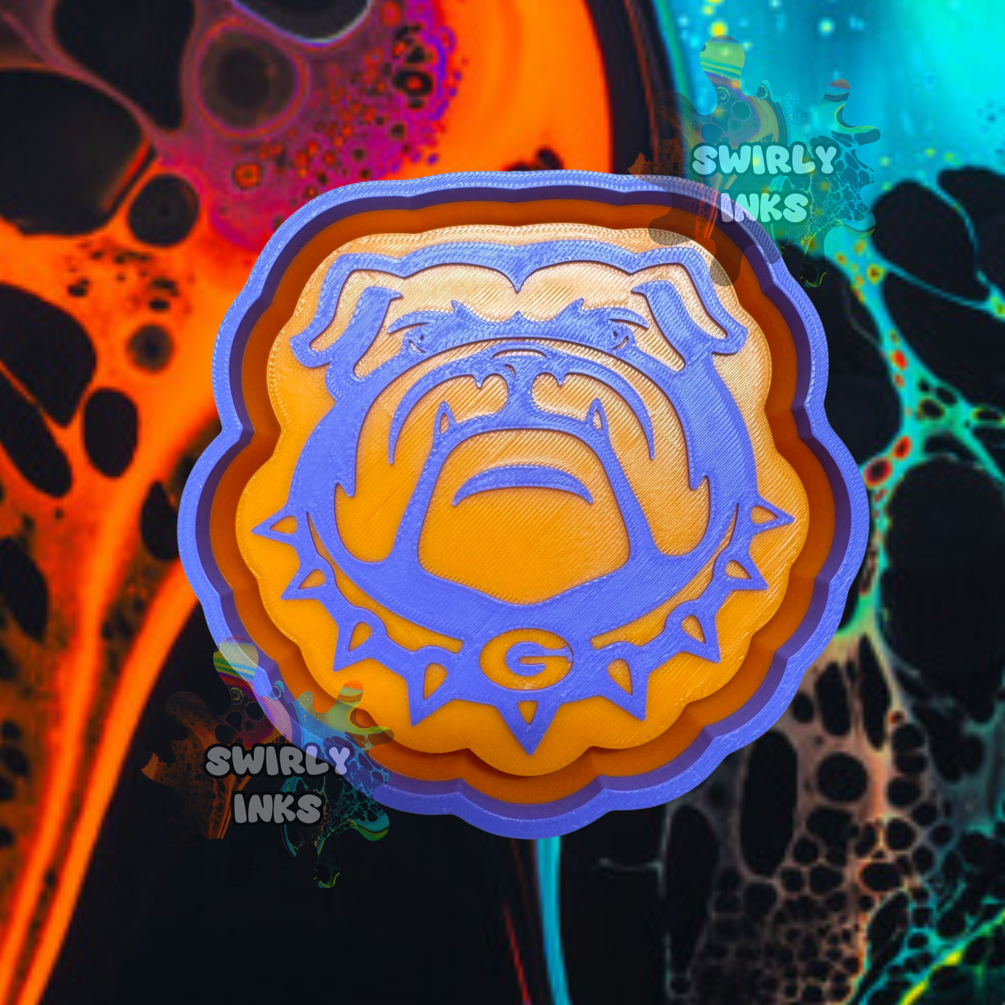 Bulldogs Freshie Mold