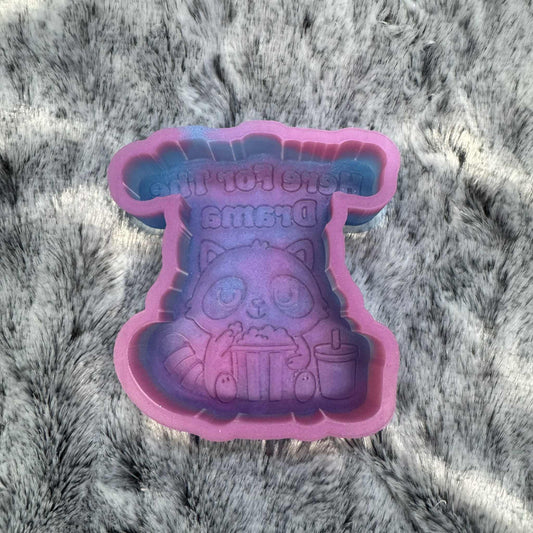 I'm Here For The Drama Raccoon Saying Freshie Mold