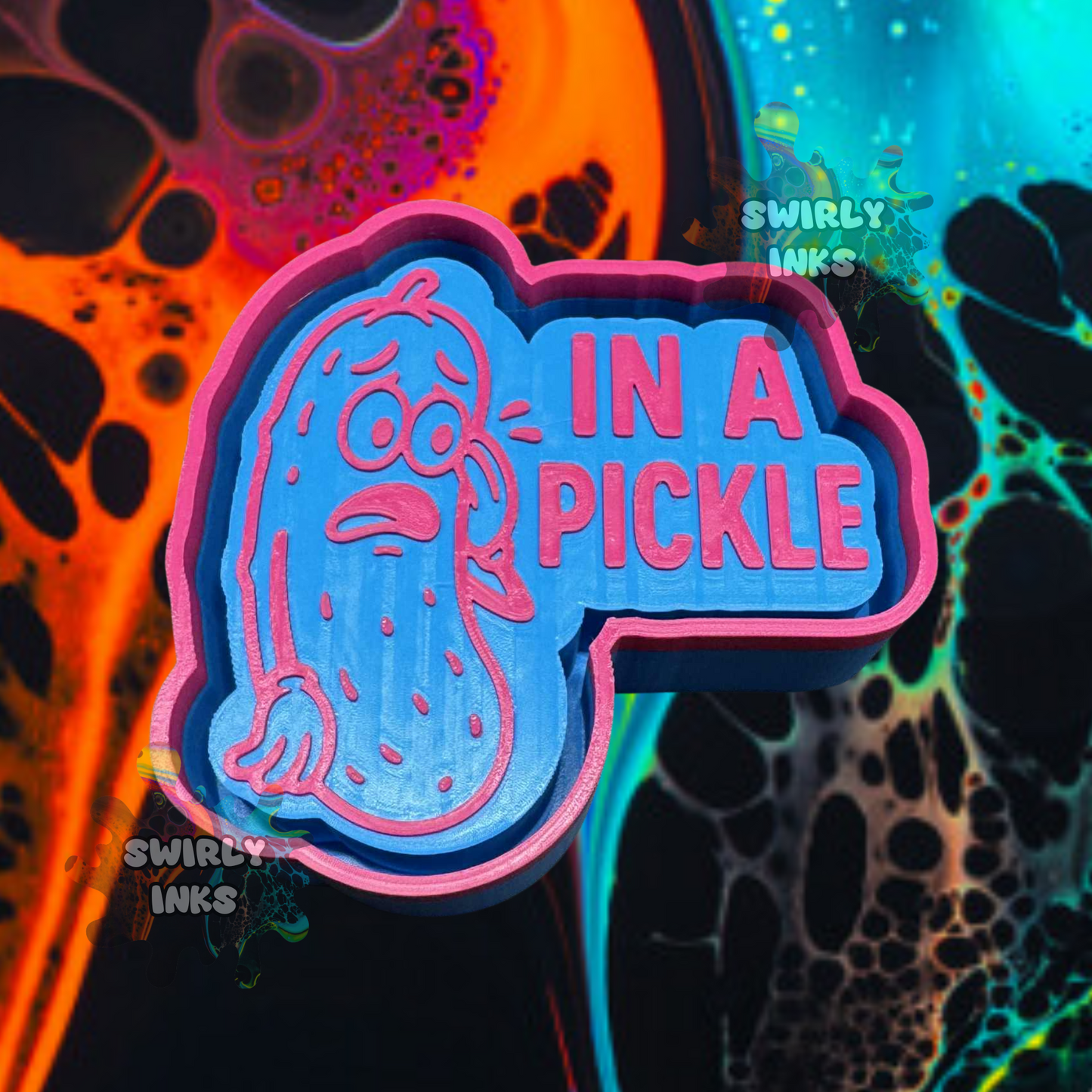 In A Pickle Freshie Mold