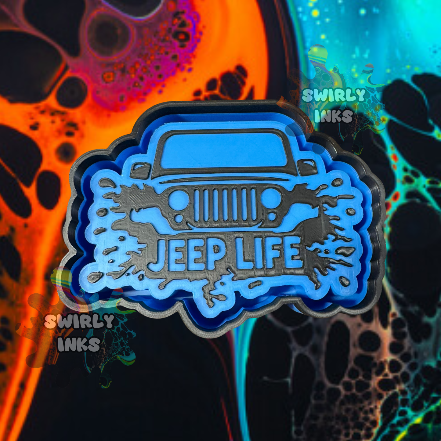 Jeep Life Grill Freshie Mold