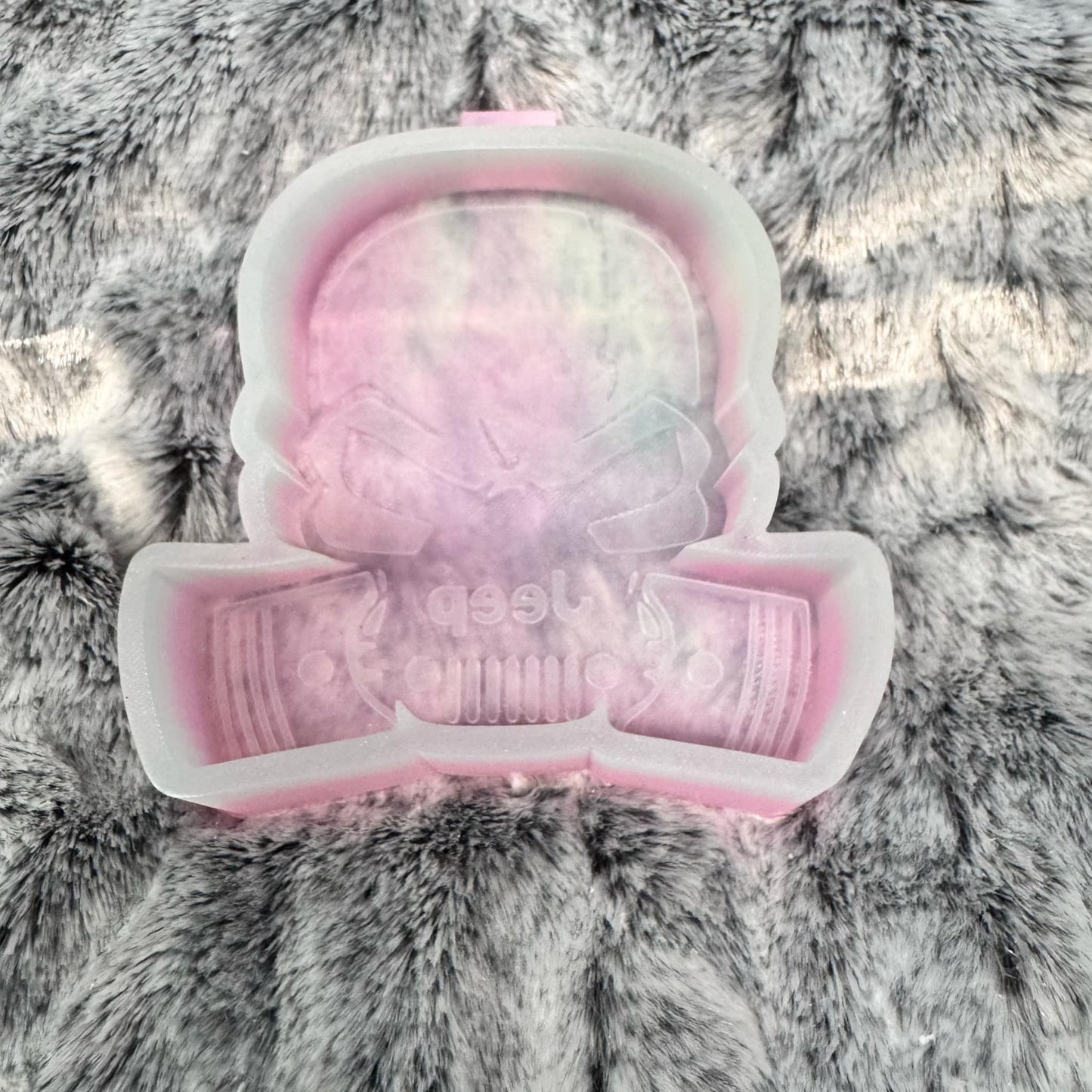 Jeep Skull Piston Freshie Mold