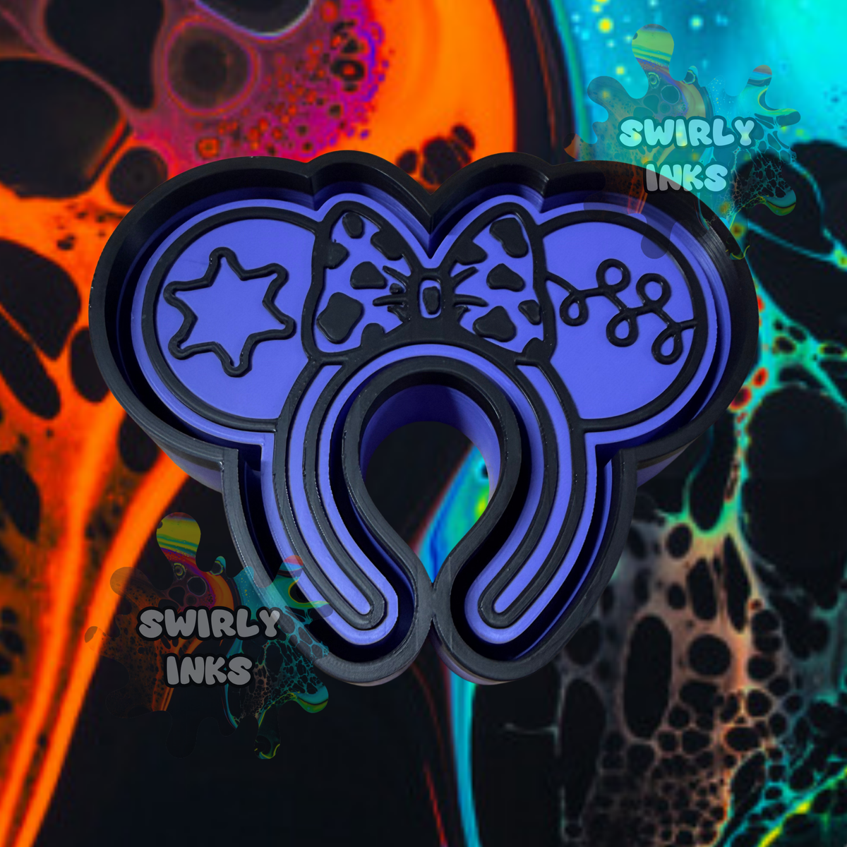 TS Sheriff Ears Headband Freshie Mold