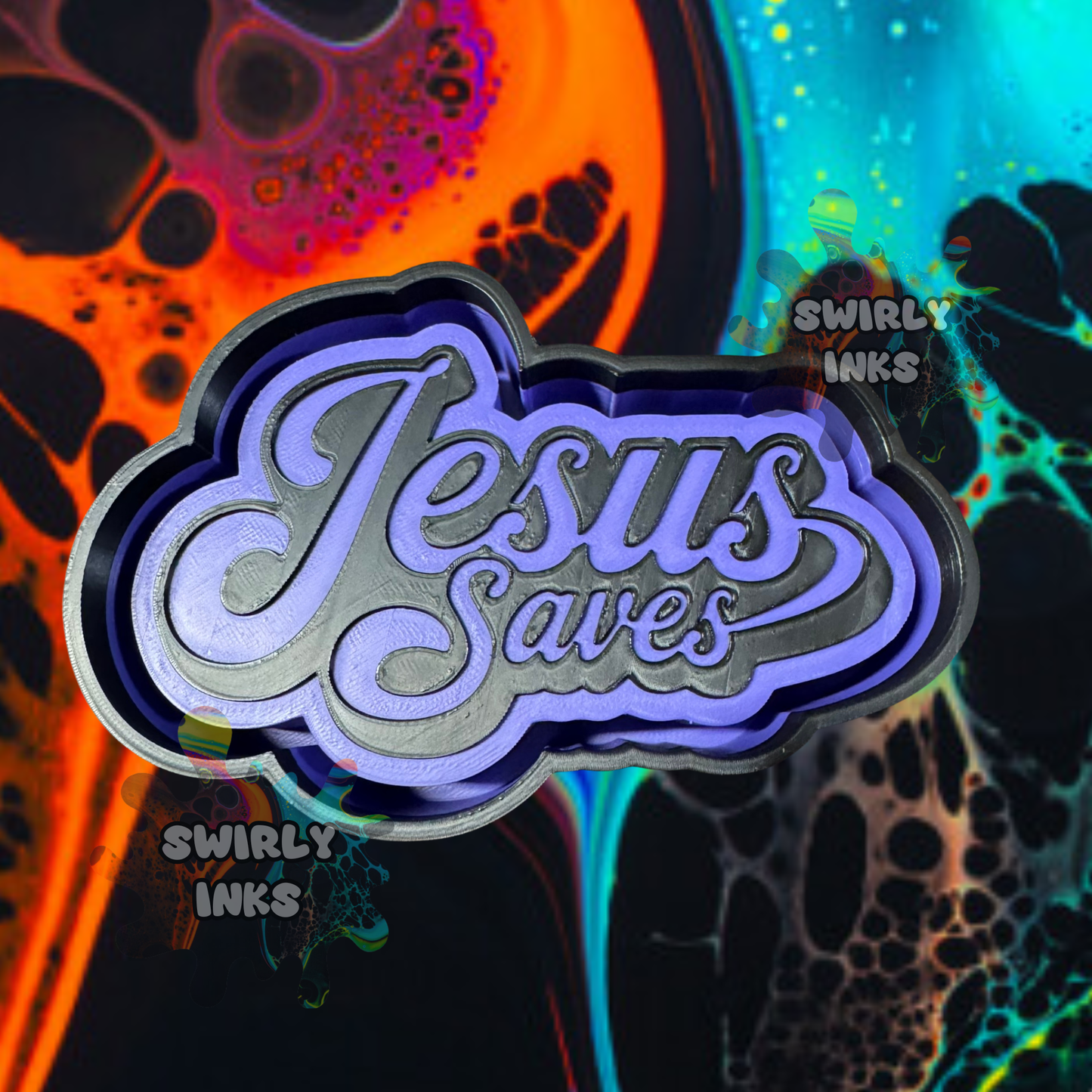 Jesus Saves Freshie Mold