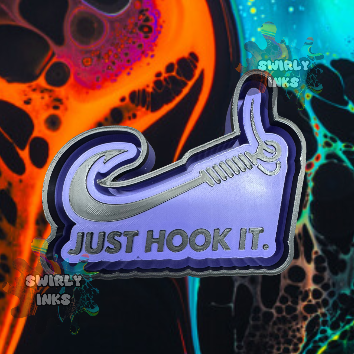 Just Hook It Freshie Mold