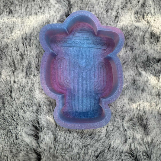 Cactus With Sombrero Freshie Mold