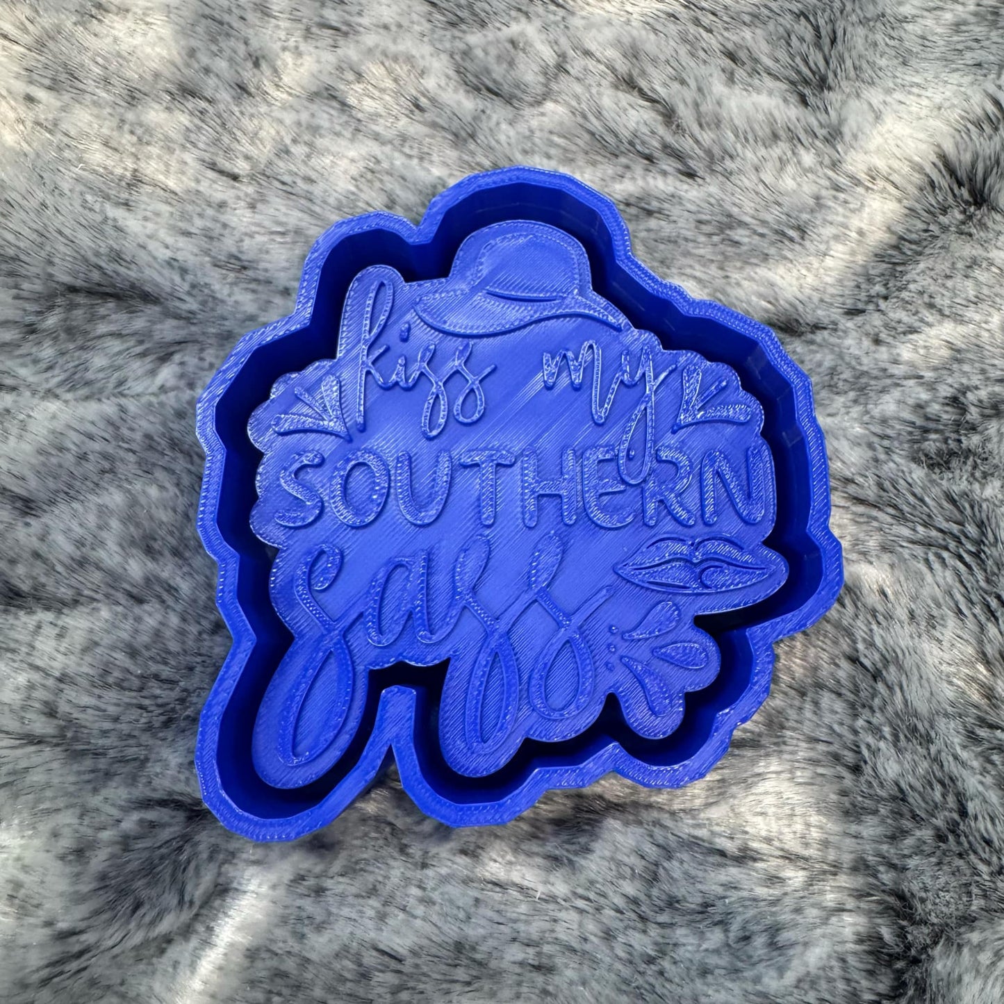 Kiss My Southern Sass Saying Freshie Mold